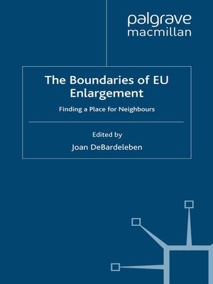 cover image of The Boundaries of EU Enlargement